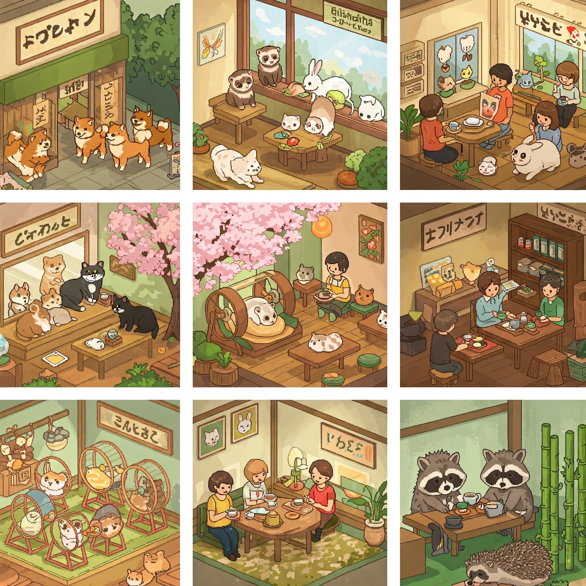 Animal Cafes