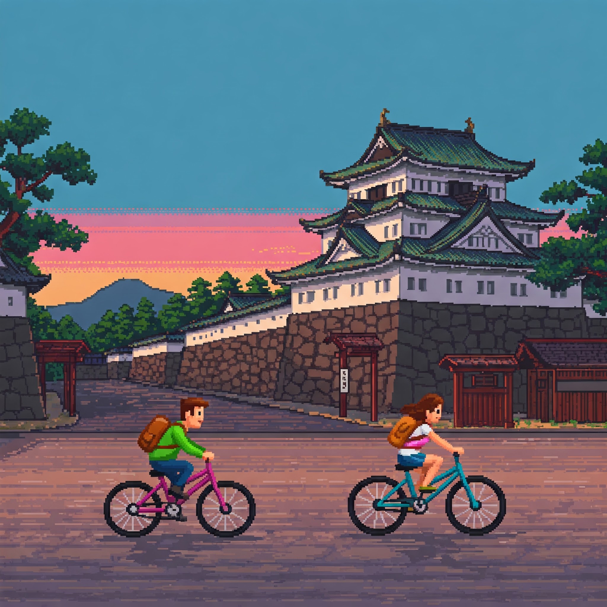 The bike escape